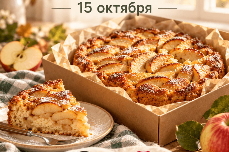 15 октбяря - день шарлотки