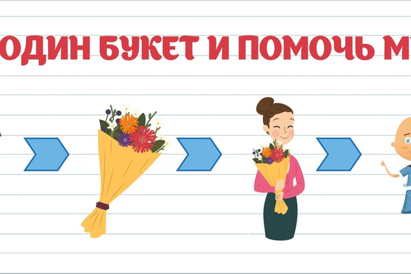 Друзья! Мы объявляем открытой регистрацию на участие в акции «Дети вместо цветов». В этом году мы проведём её в третий раз.