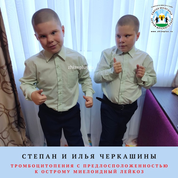 Черкашины Илья и Степан