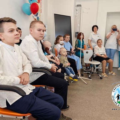 Последний звонок в онкогематологическом отделении!